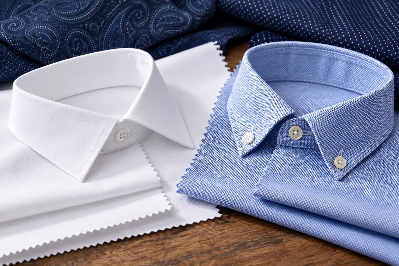 Klasik gömlek kumaşları: poplin ve Oxford karşılaştırması