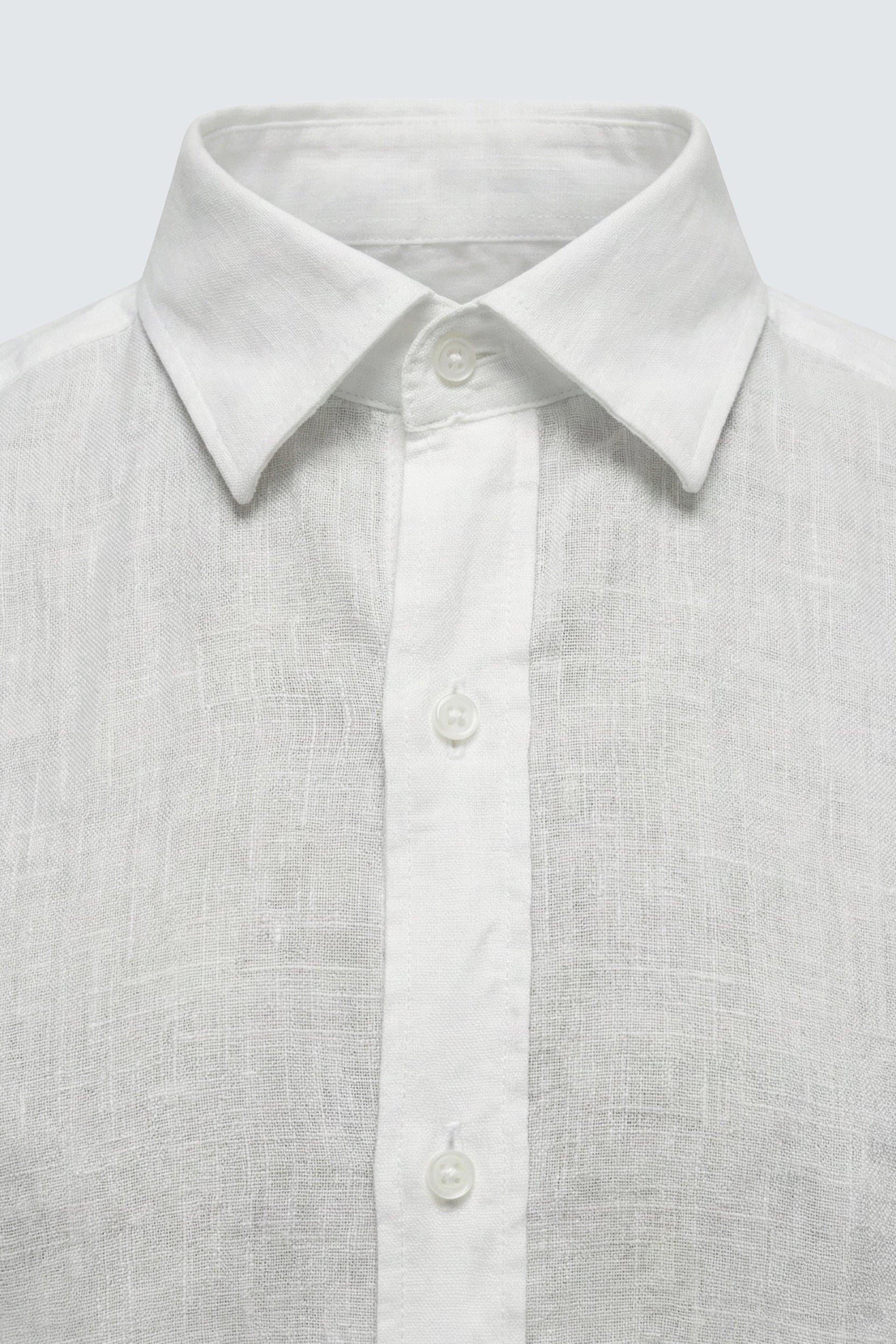 White linen Erten shirt