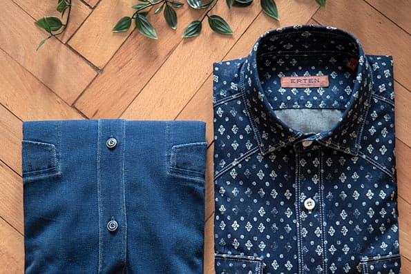 Erten casual shirt details