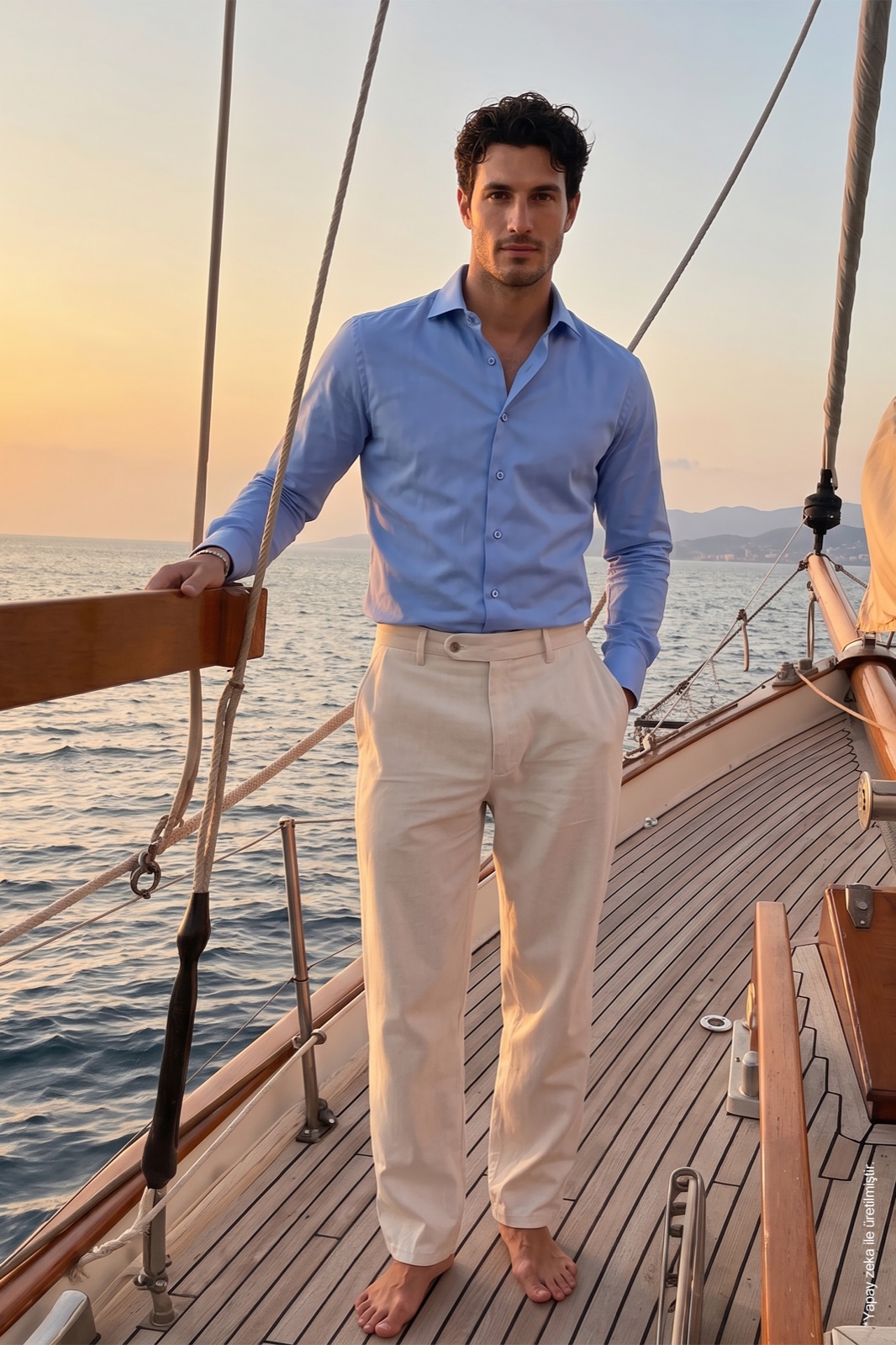 Mavi Non-Iron Gömlek – Yeni Sezon