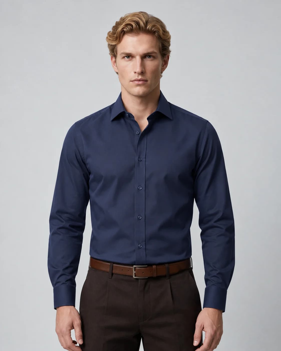 Formal Shirts — Classic navy style