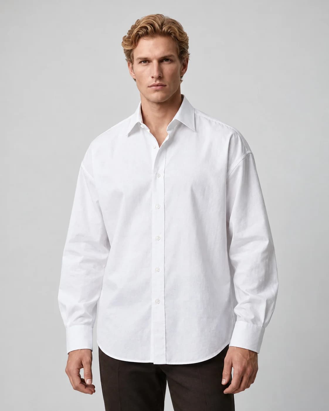 White Shirts — White oversized style